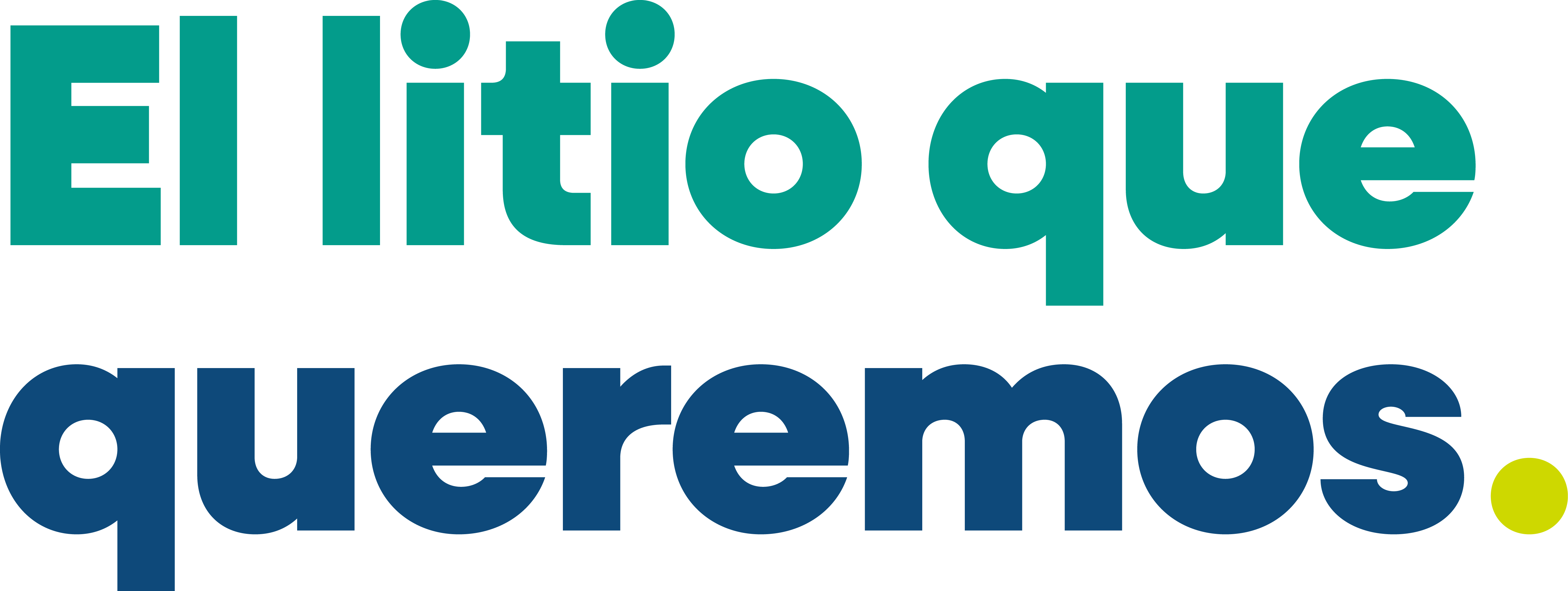 El litio que queremos